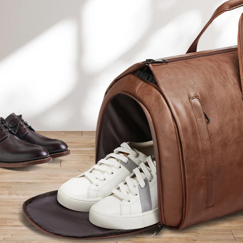 Sac haut de gamme multifonction étanche — style voyage/duffel