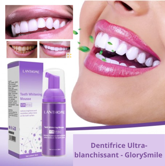 Dentifrice Ultra-blanchissant - GlorySmile
