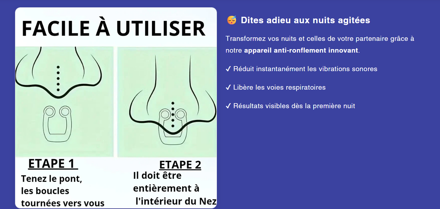 Embout Anti Ronflement