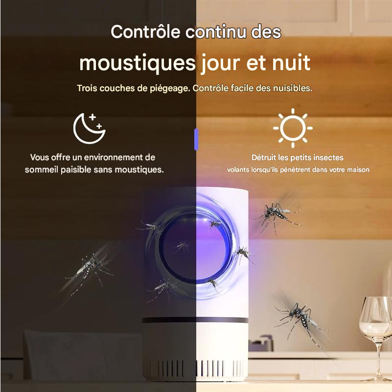 Lampe anti-moustique à UV